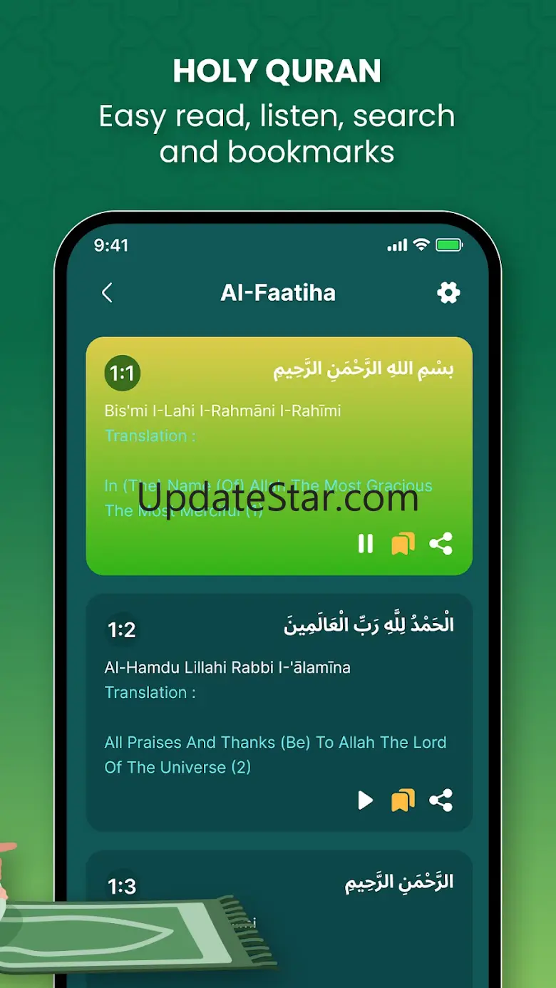 Muslim: Quran, Athan & Qibla 1.3