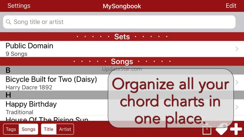 MySongbook - Lyrics and chords v4.1.0