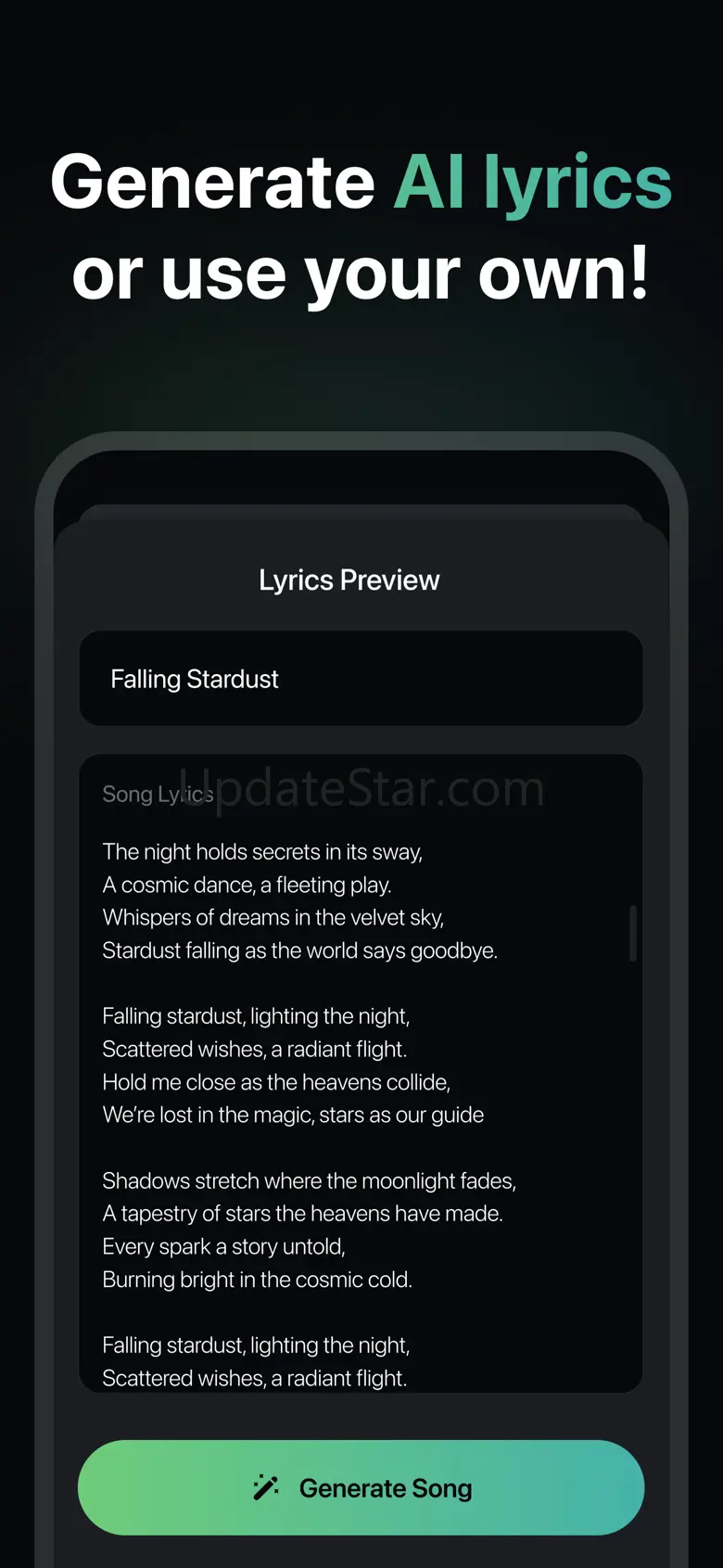 AI Song Generator - SongSeed 1.0