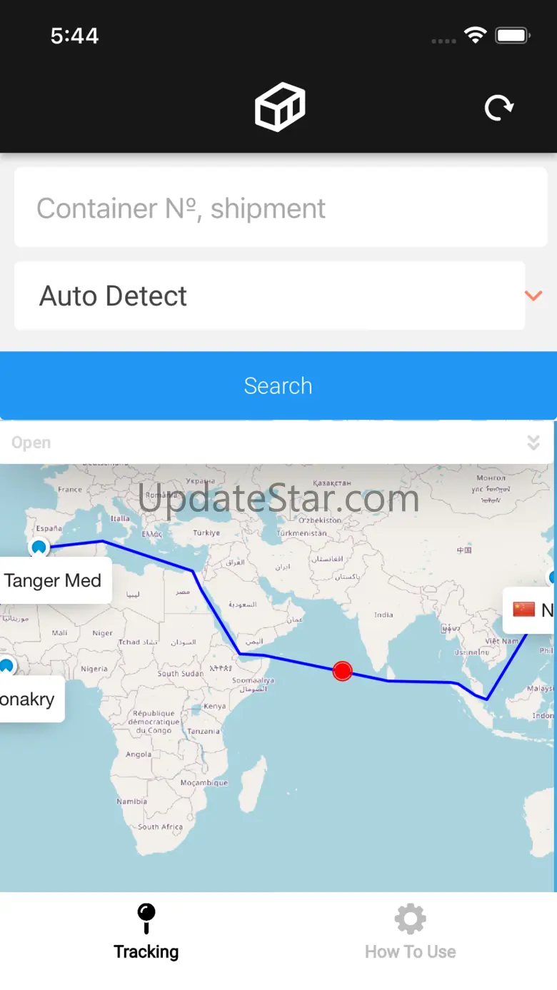 Container Tracking App 8.2