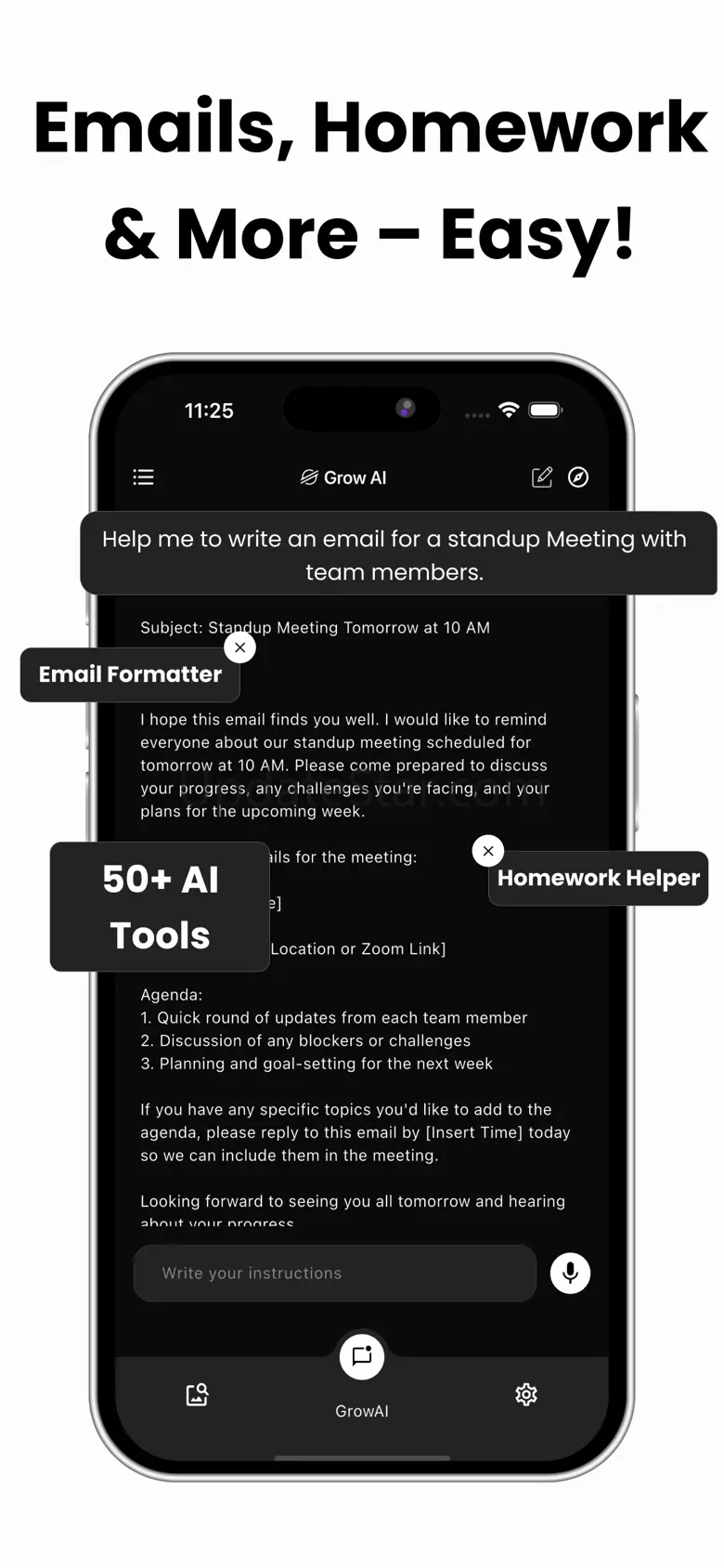 Grow AI・Chatbot Assistant 1.0.1