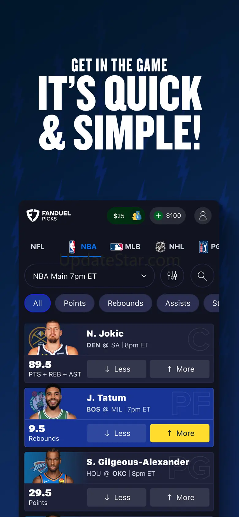 FanDuel Picks 0.9.2