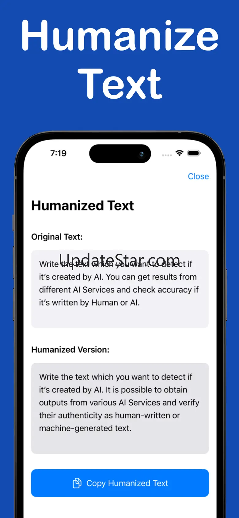 Humanize AI - ByPass Detector 1.2