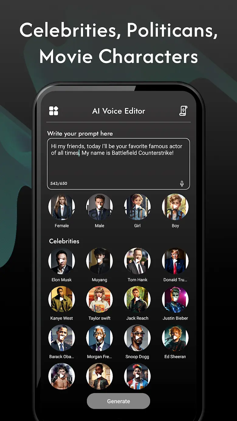 AI Voice Editor