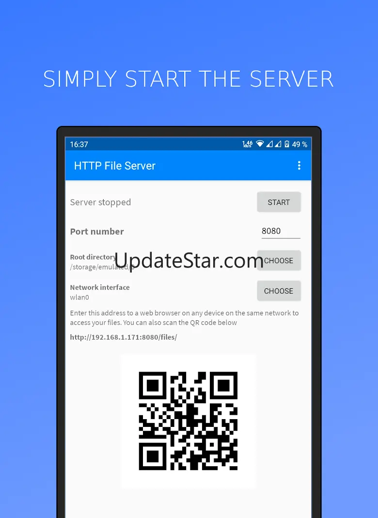 HTTP File Server (+WebDAV) 1.6.1