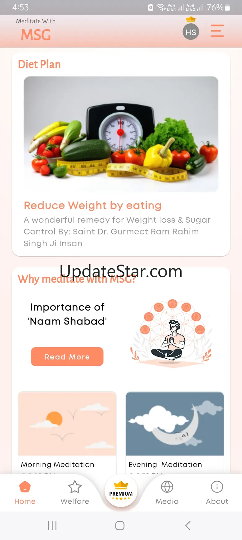 Meditate with MSG 1.1.0