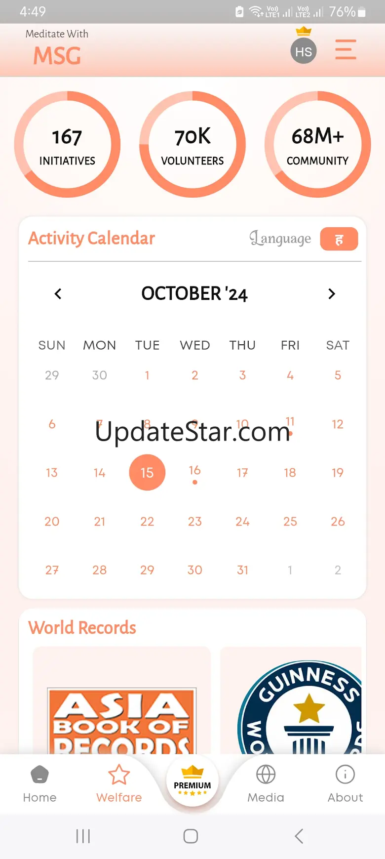 Meditate with MSG 1.1.0
