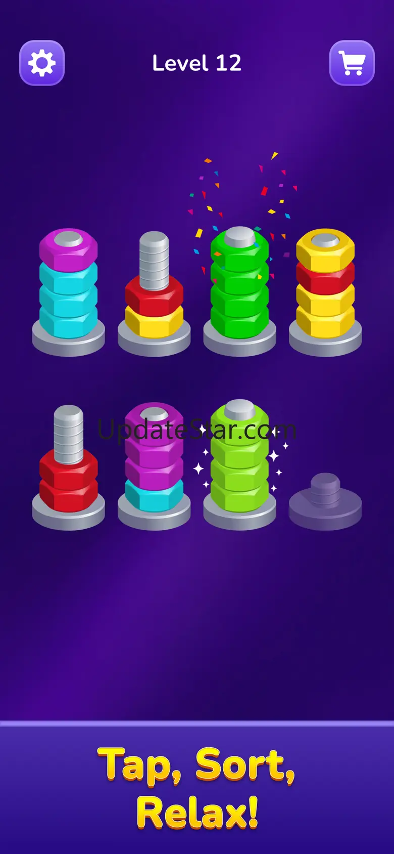 Nut Sort - Color Puzzle Game 1.0.8