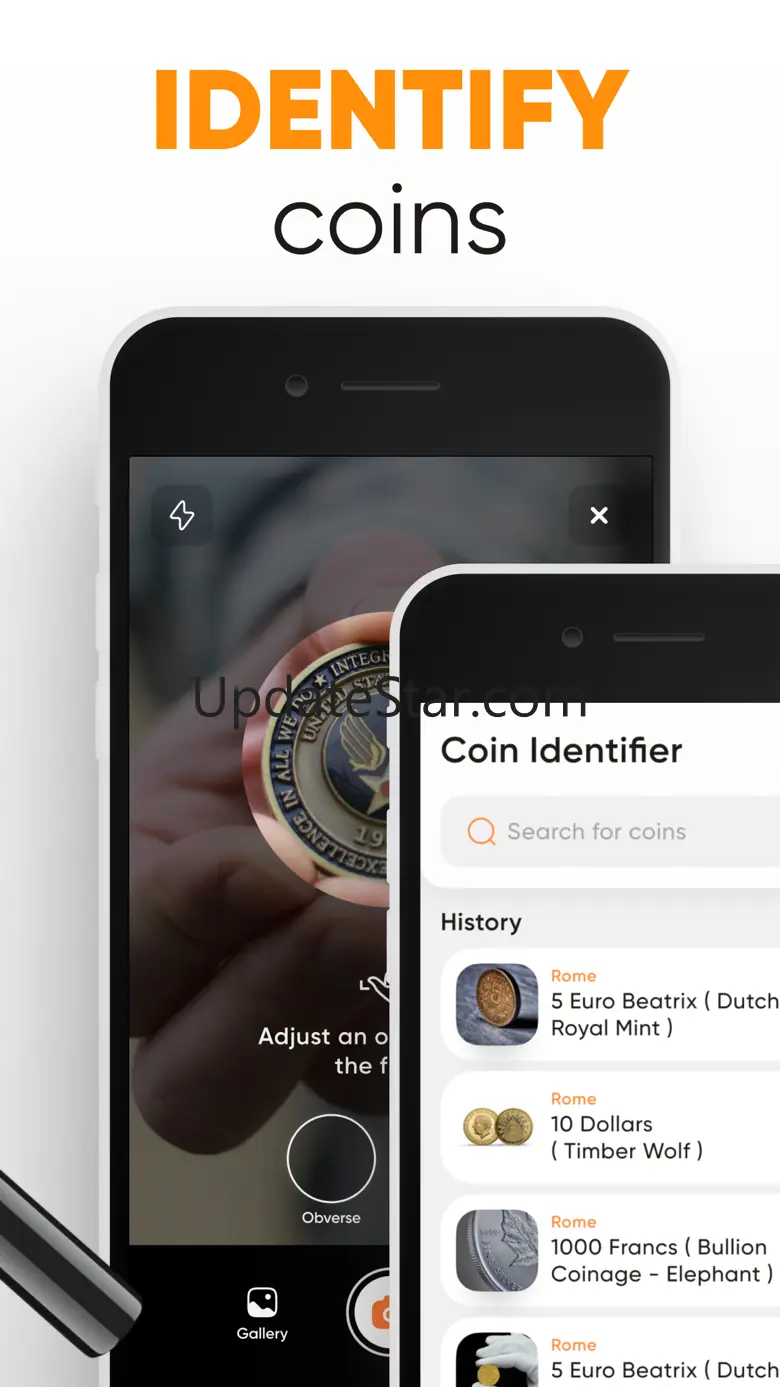 Coin Identifier: Scanner・Snap 1.1