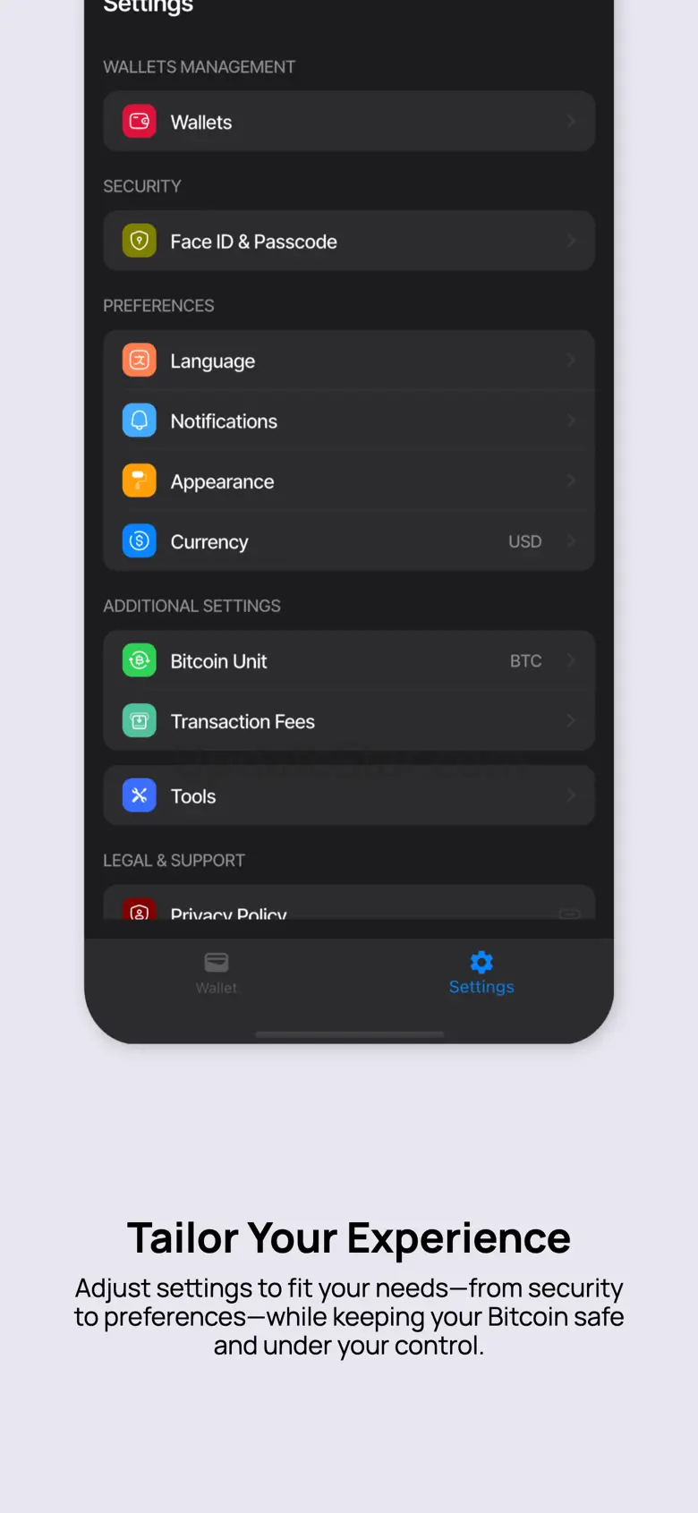 Bitcoin Wallet: SatBox 3.3.6