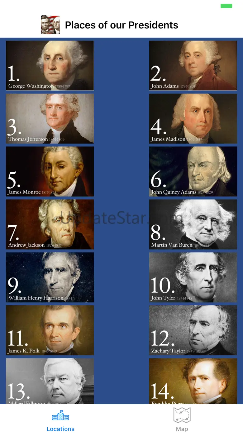 Places of our Presidents 2.4