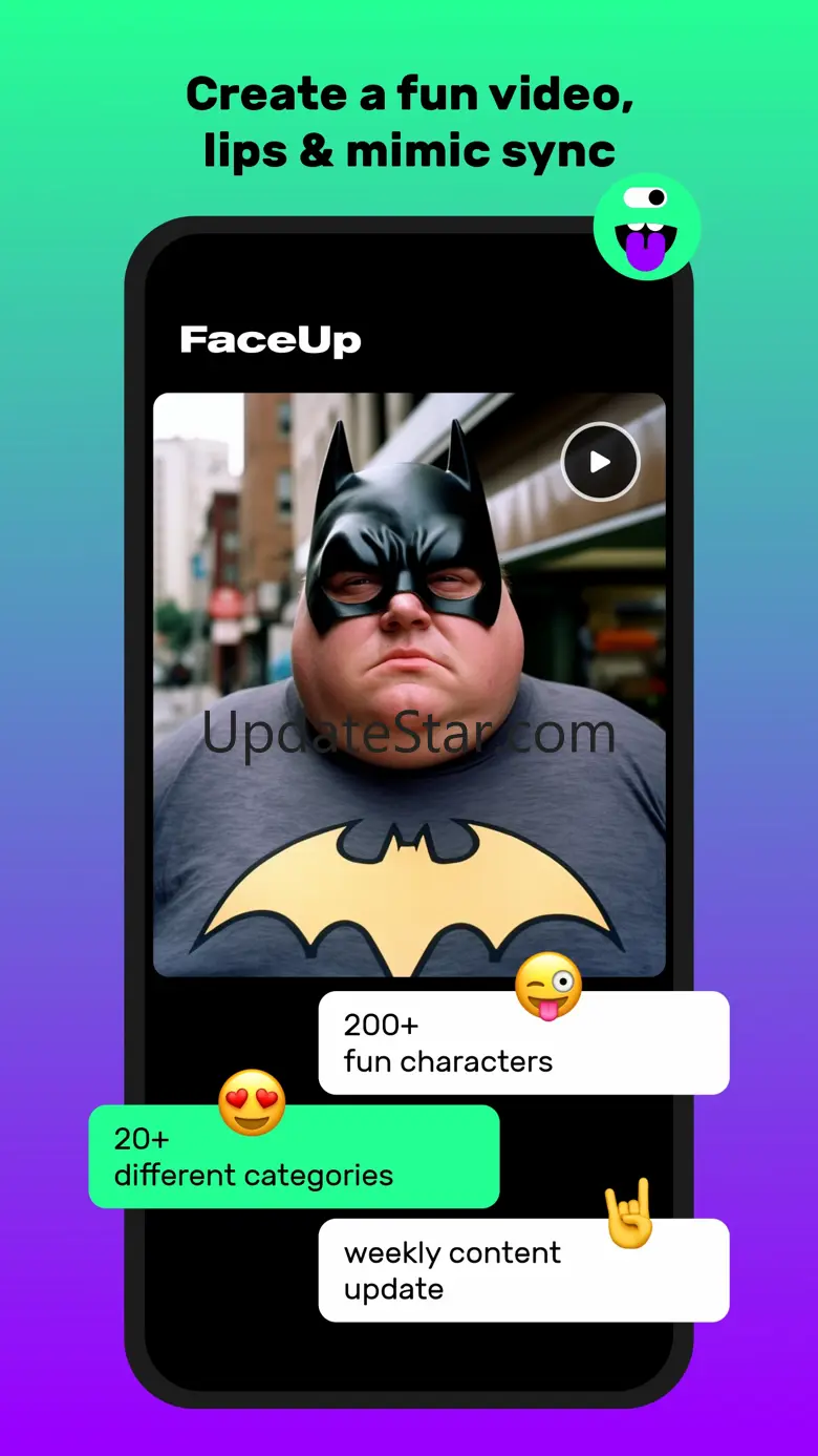 Lip Sync Avatar Maker: FaceUp 1.8.0