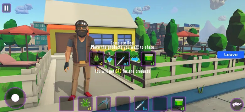 Drug Dealer Crime City Games 3