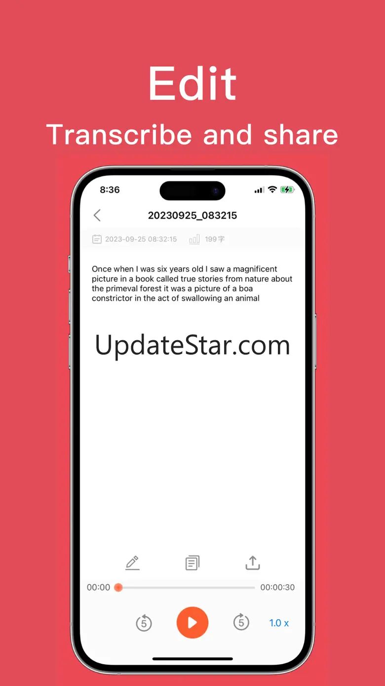 Transcribe - Voice  to Text 4.0.1