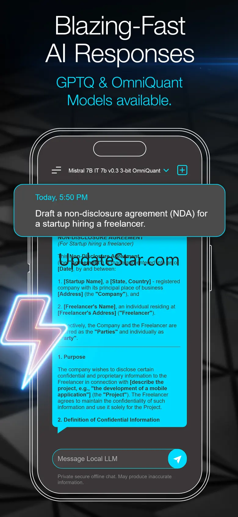 Local LLM: Private Secure Chat 1.2