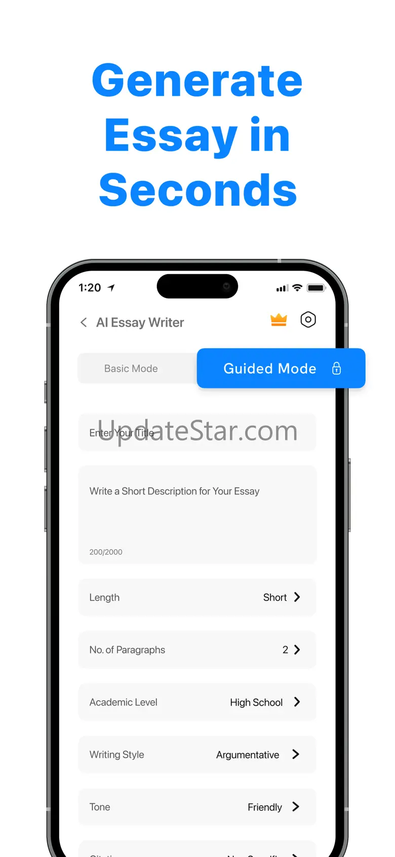 AI Essay Writer - QuillPen 1.2