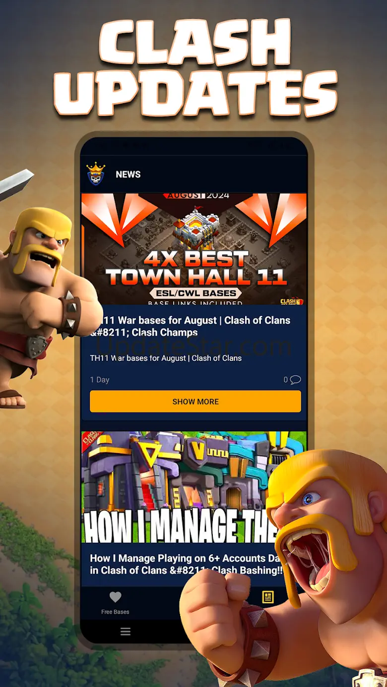 Clash Champs: Pro Base Layouts 1.06