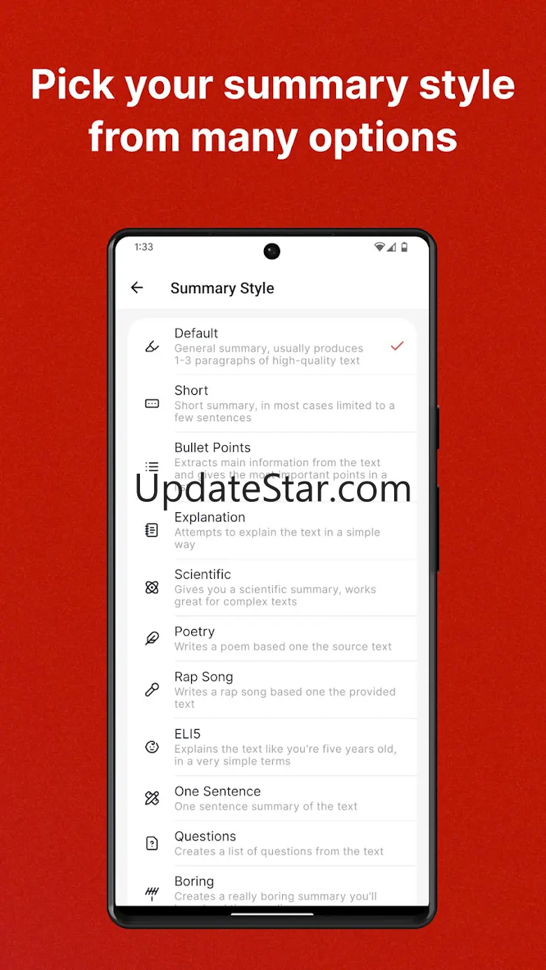 Summary: AI Text Summarizer 2.0.0