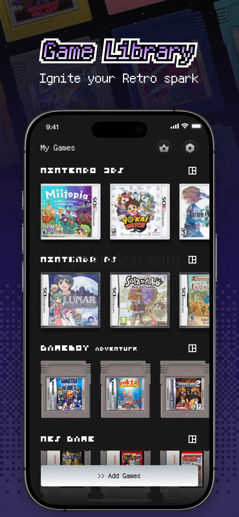 XONE-DS,GBA,SNES Game Emulator 1.0.4