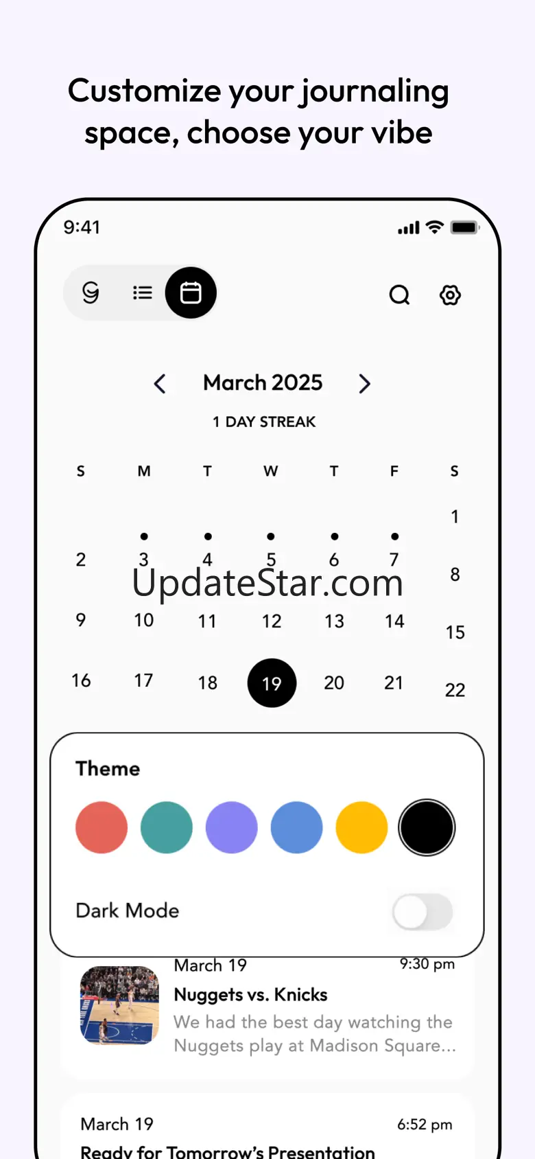Glimpse - Simple Voice Journal 1.0.3