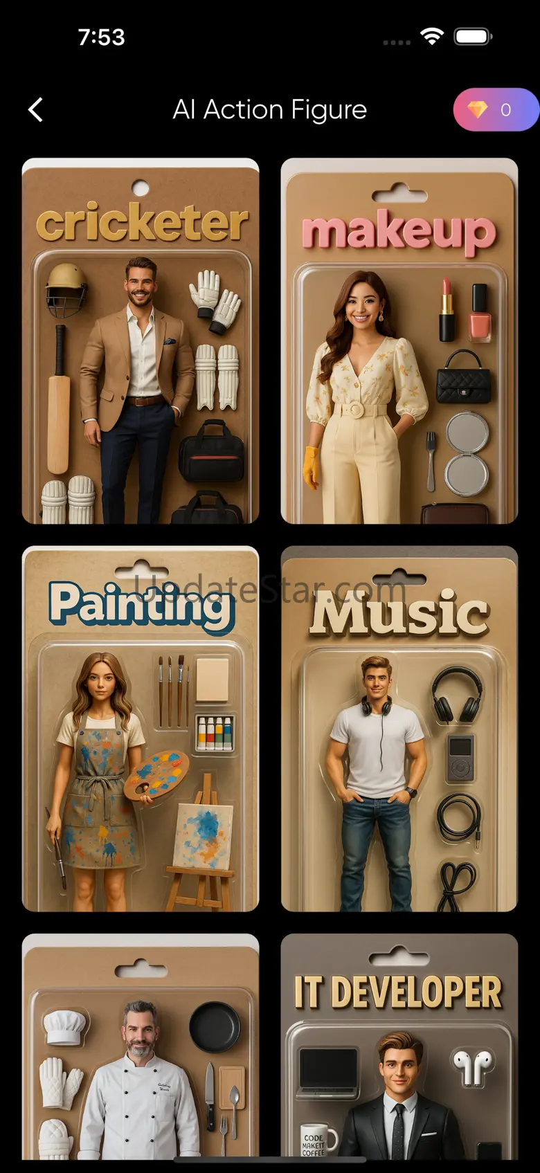 Ai Action Figure, Ai Art Video 2.0