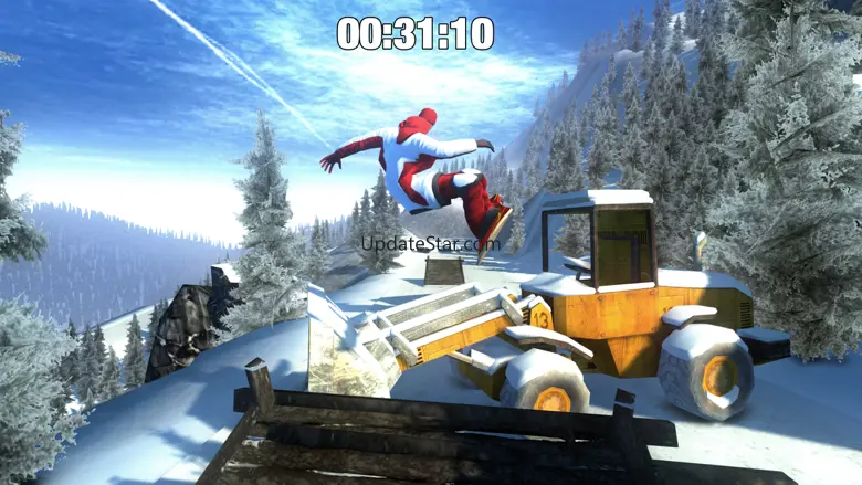 Slopestyle Snowboard Winter Stunt Rider 1.0