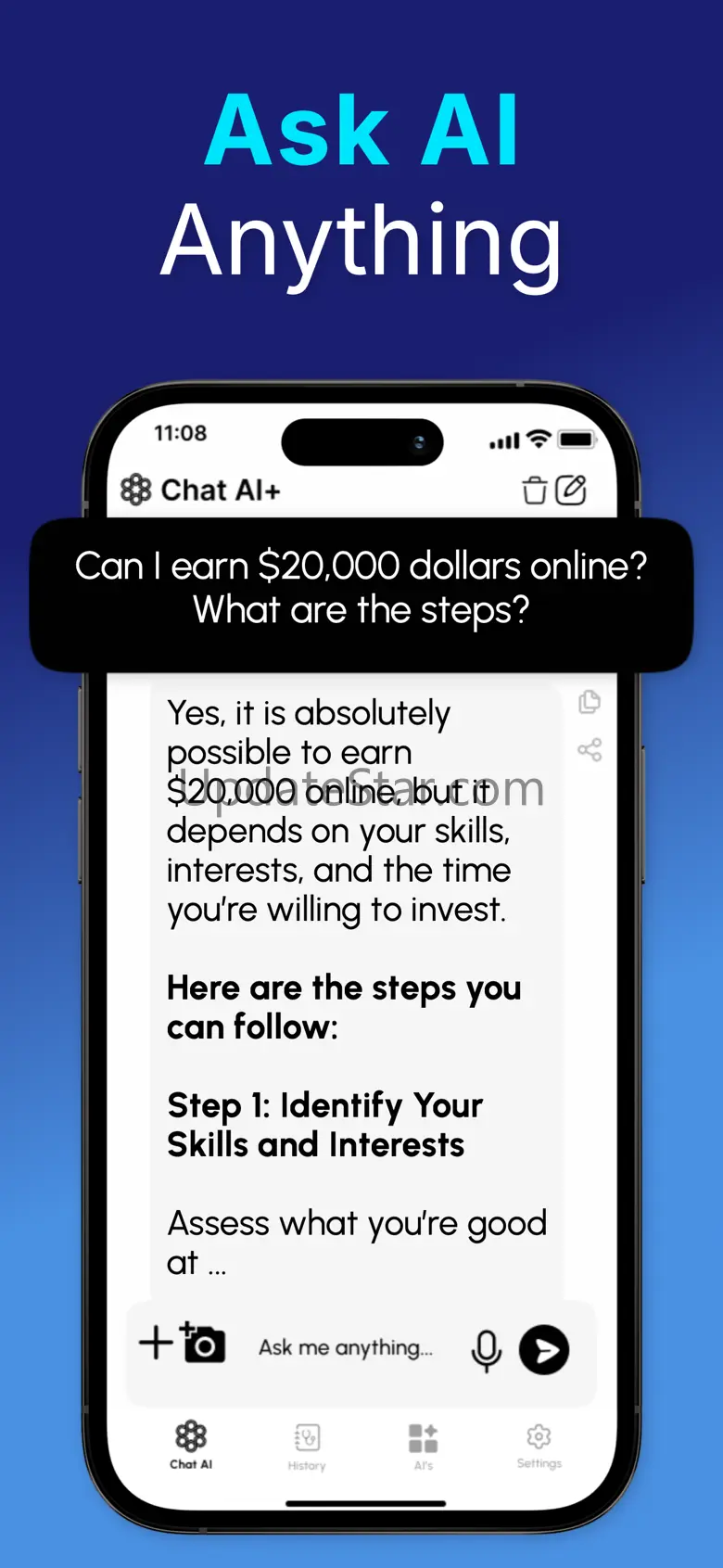 Chat+ AI: Safe & PIN-Protected 1.0.3