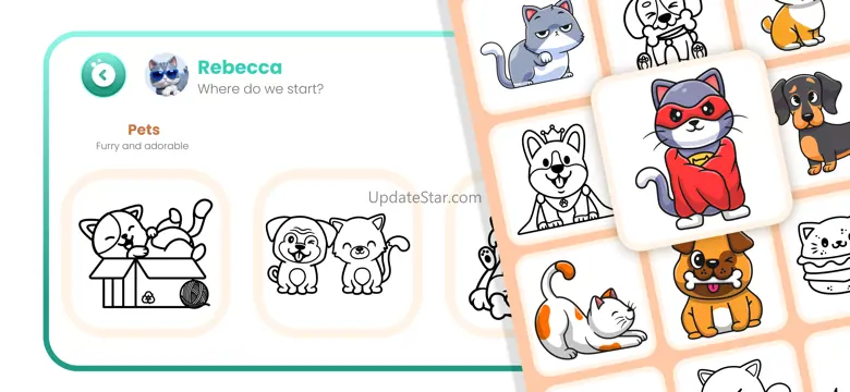 Coloring pages for little kids 1.0