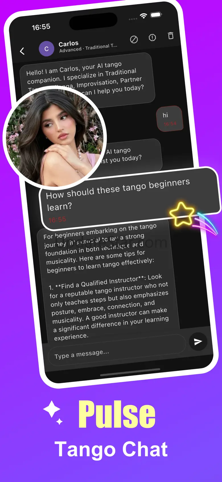 Pulse - AI Powered Tango Chat 1.1.0