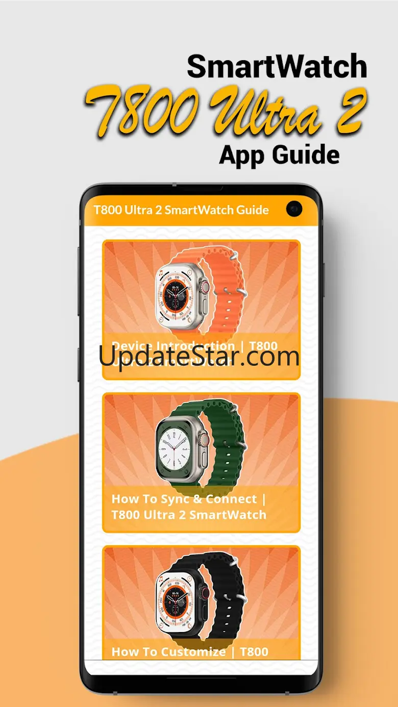 T800 Ultra 2 SmartWatch Guide 3.0.0
