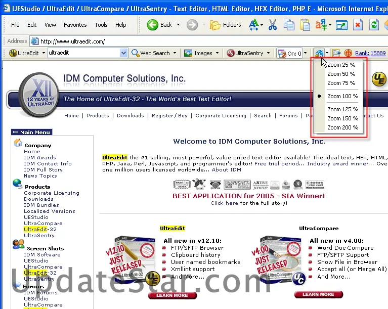 UltraEdit Toolbar 25.20.0.68 