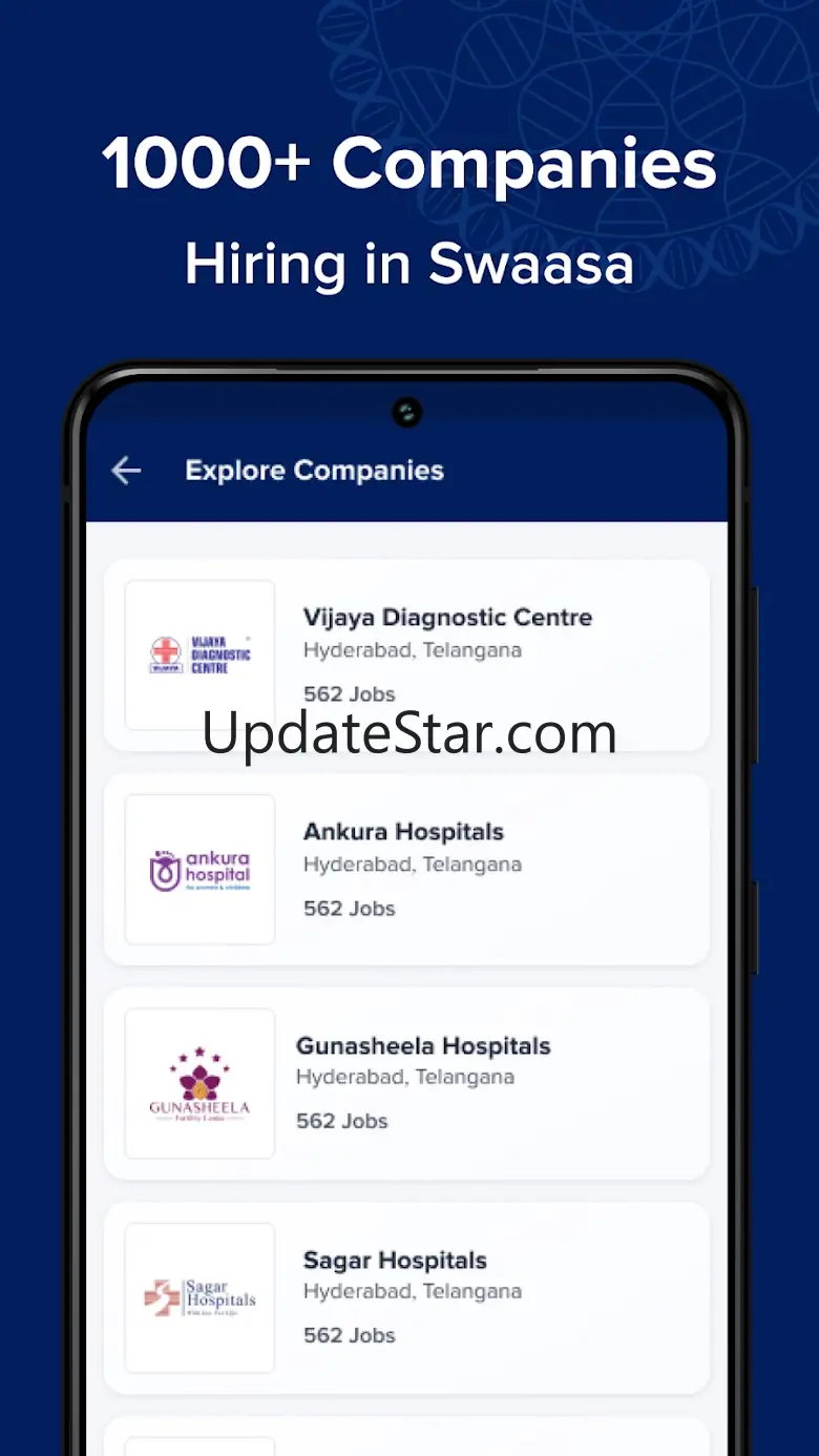 Swaasa: Find Healthcare Jobs 1.1.21