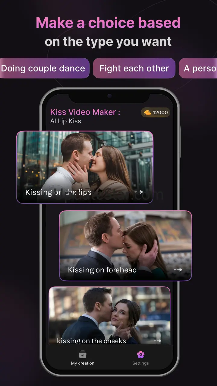 AI Kiss Video- Hug Video Maker 8.0