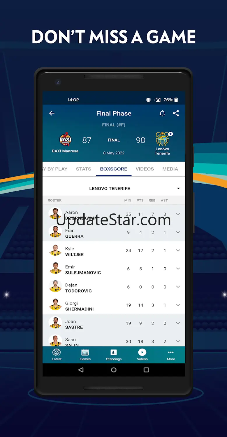 Basketball Champions League 1.43.0