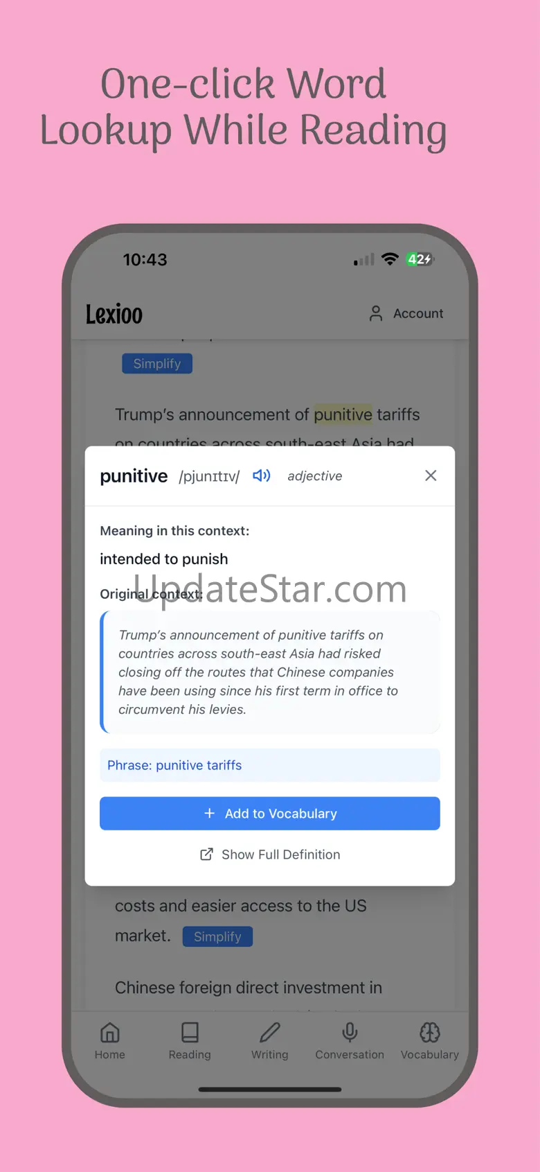 Lexioo - Advanced English 1.1