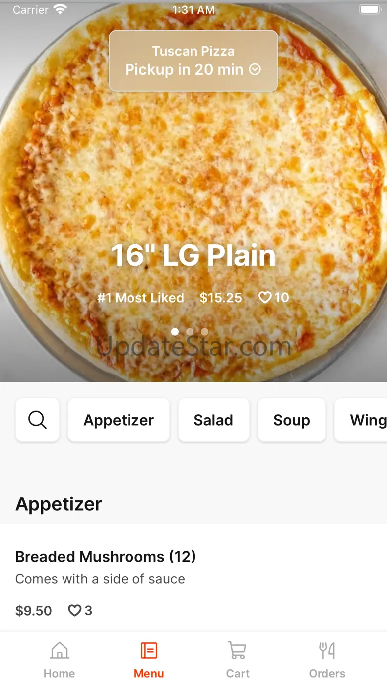 Tuscan Pizza 35.0.1