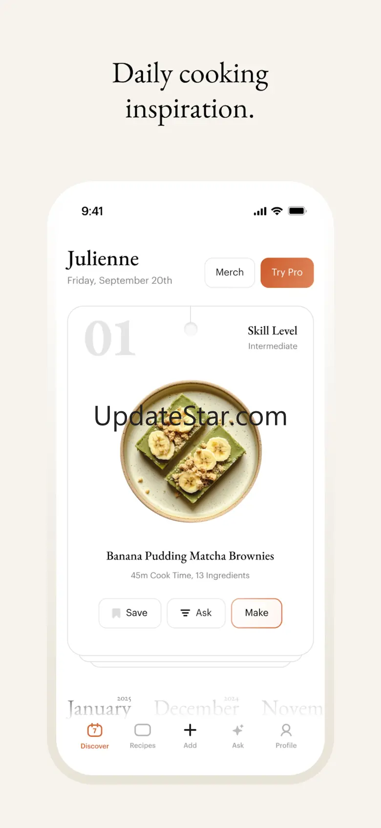 Julienne: A Smarter Cookbook 1.2.1