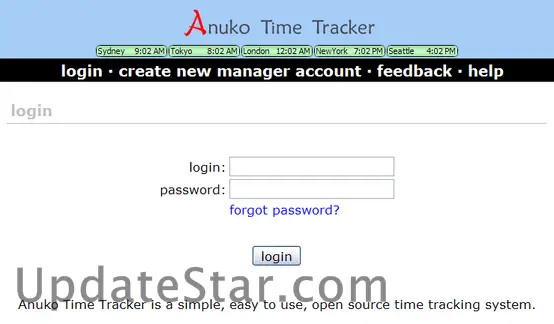 Anuko Time Tracker 1.8.16.3311