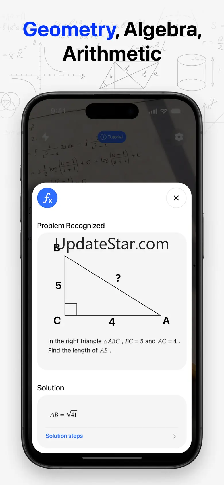 MathSolver: AI Problem Solver 16.2