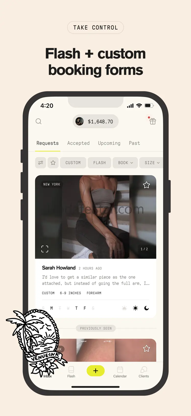 Venue Ink - Tattoo Booking 1.1