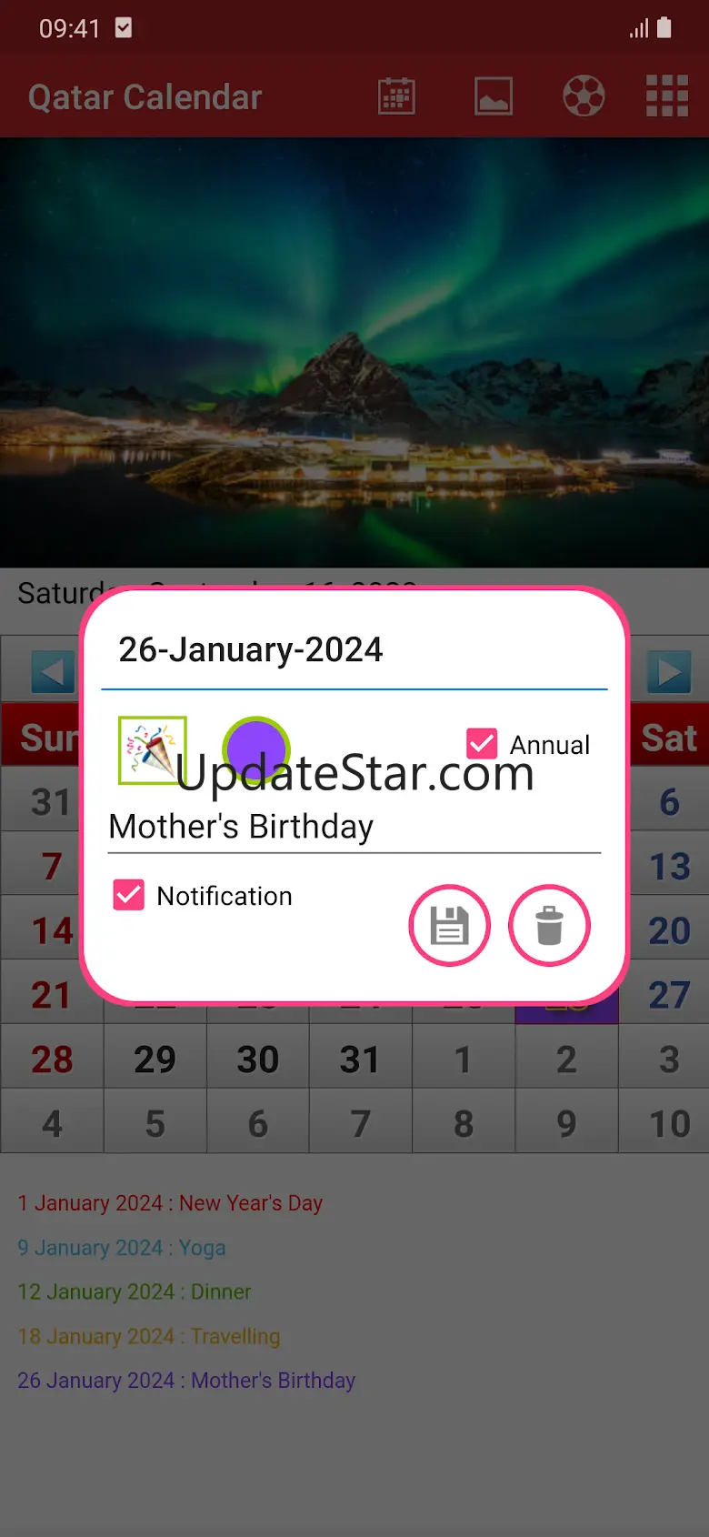 Qatar Calendar 2025 3.0.6