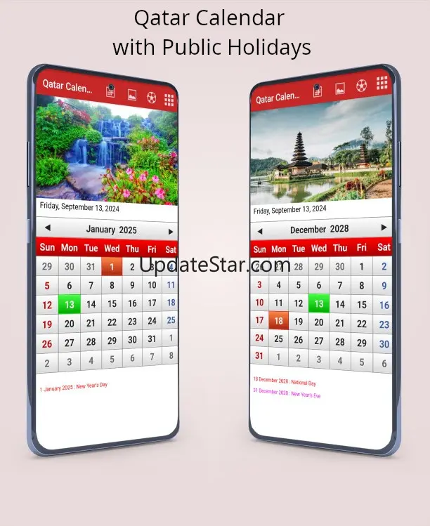 Qatar Calendar 2025 3.0.6