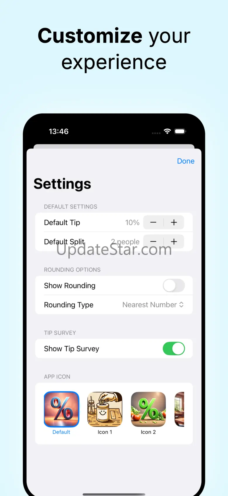Tip tracker - bill split 1.02