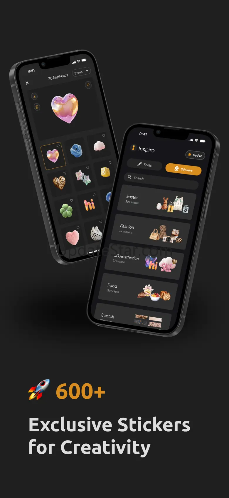 Inspiro・Fonts and Stickers 1.0.3