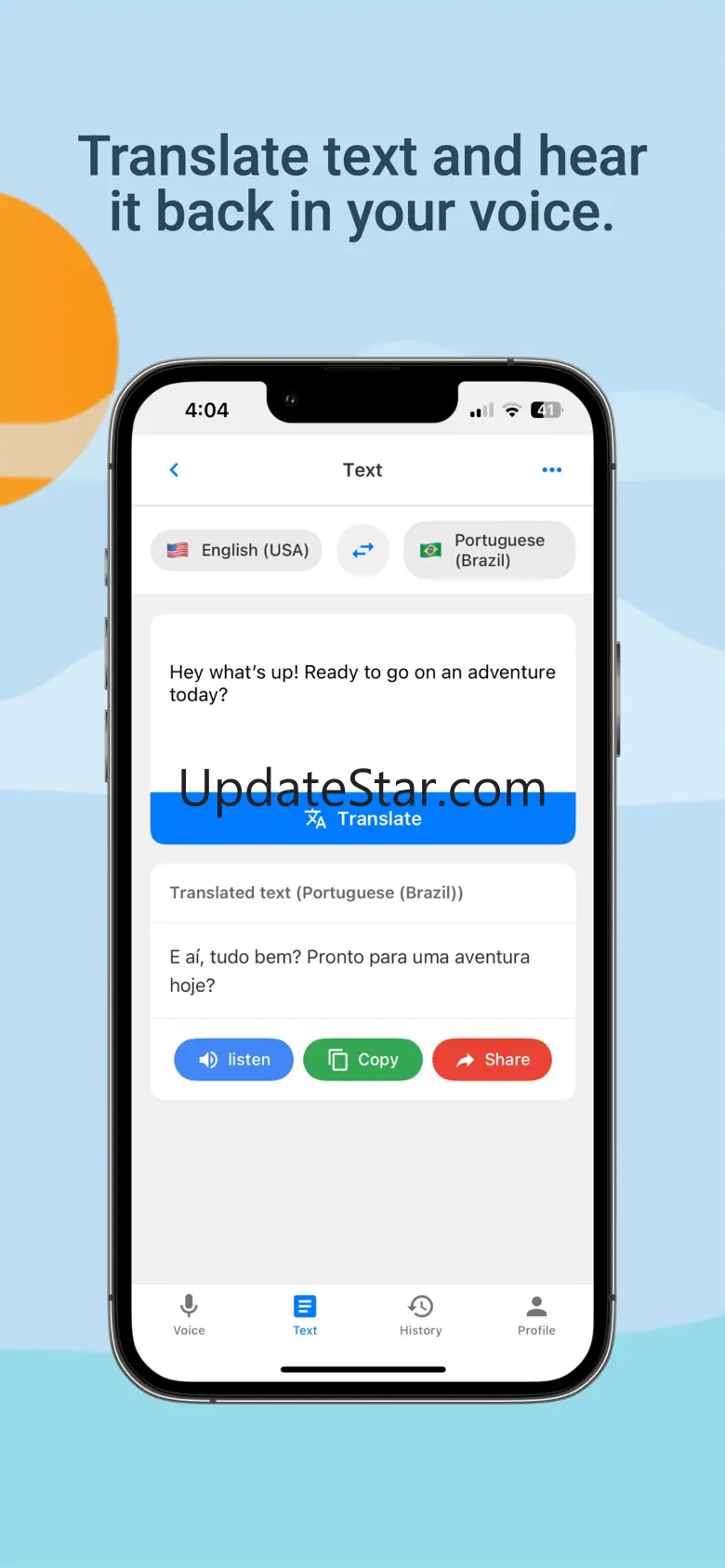Voicely Translate Your Voice 1.0.1