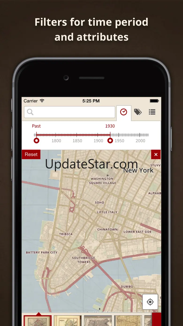 OldMapsOnline - History & Maps 2.0