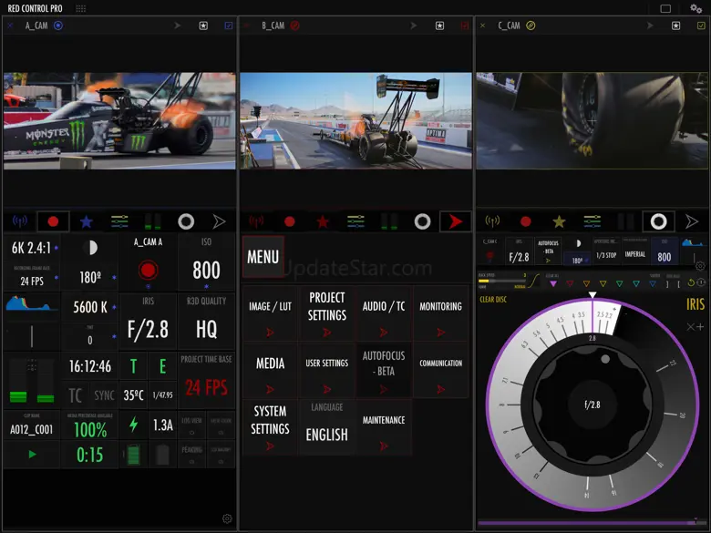 RED control pro 3.4.2