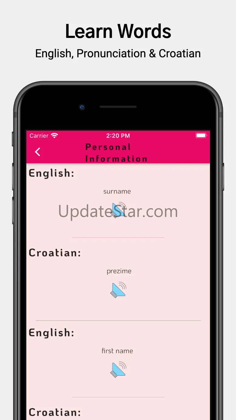 Croatian Learn: For Beginners 5.0