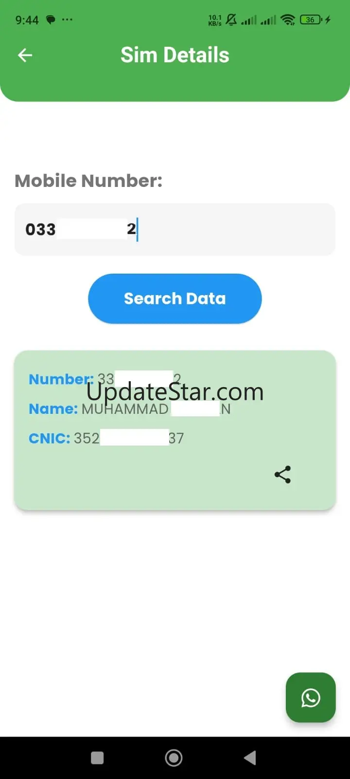 Sim Owner Details 1.0.5