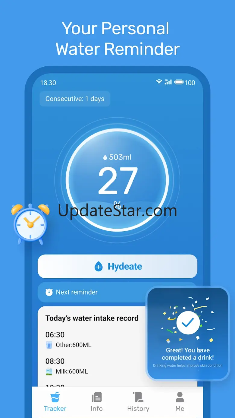 Health Tracker: Water Reminder 1.2.1
